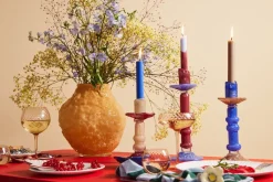 Candelabro Lara S 22 cm, Beige