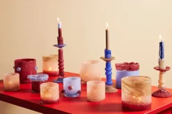 Candelabro Lara S 22 cm, Beige