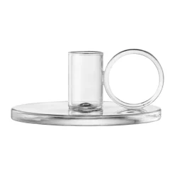 Candelabro Loop Ø11 cm, Transparente