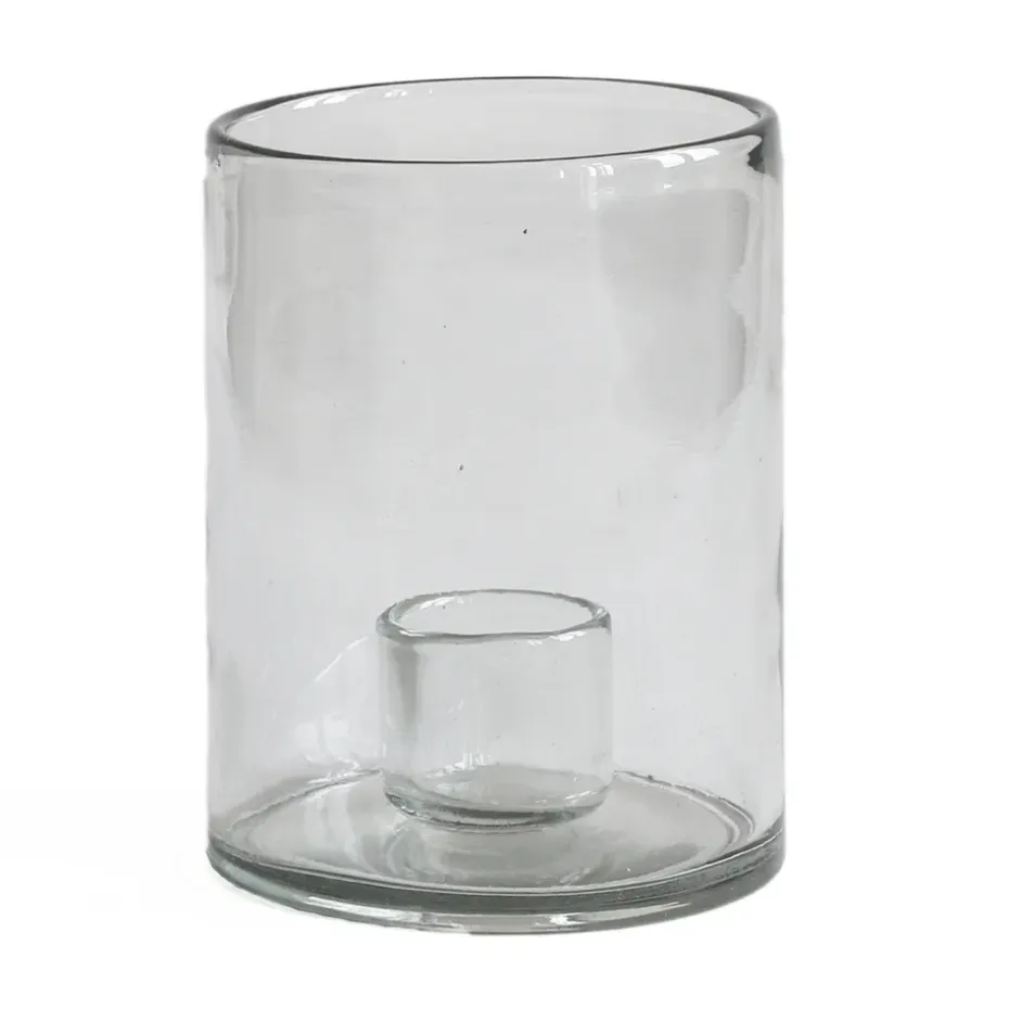 Candelabro Luna Ø12 cm, transparente