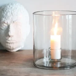 Candelabro Luna Ø20 cm, transparente
