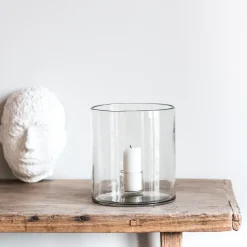Candelabro Luna Ø20 cm, transparente
