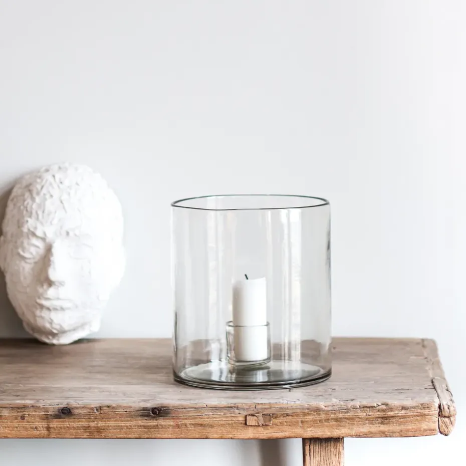 Candelabro Luna Ø20 cm, transparente