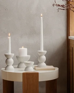 Candelabro Lyngby Tura 14 cm, blanco