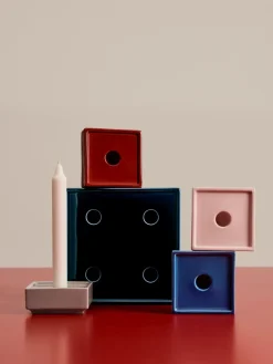 Candelabro Mattone small, Blue