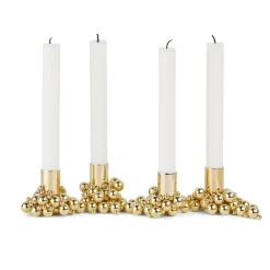 Candelabro Molekyl 4, latón