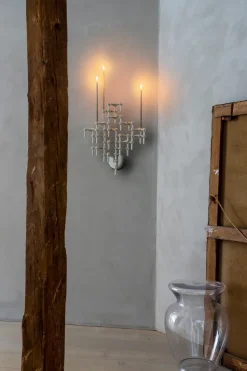 Candelabro Nagel, cromo