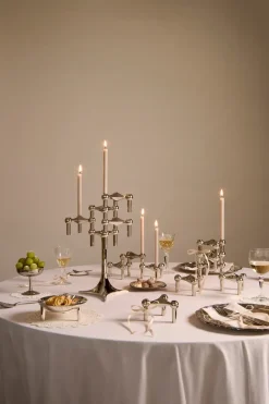 Candelabro Nagel, cromo