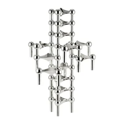 Candelabro Nagel, cromo