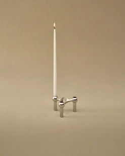 Candelabro Nagel, cromo