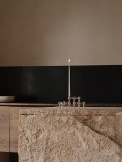 Candelabro Nagel, cromo