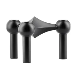 Candelabro Nagel, negro mate