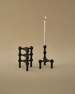 Candelabro Nagel, negro mate