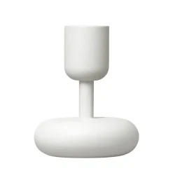 Candelabro Nappula, blanco, pequeño 107 mm