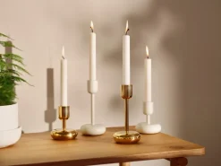 Candelabro Nappula latón, pequeño 107 mm