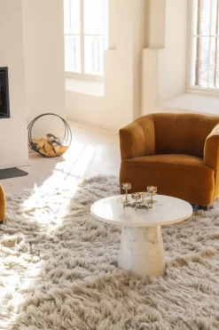 Candelabro Ninfea grande, Latón niquelado