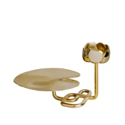 Candelabro Ninfea No.2, Latón