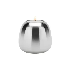 Candelabro Ora acero inoxidable, pequeño