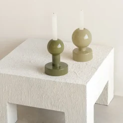 Candelabro Pallo A 14,6 cm, Capulet olive