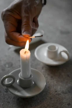 Candelabro para vela Ernst, Sand