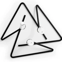 Candelabro Puzzlepequeño, negro