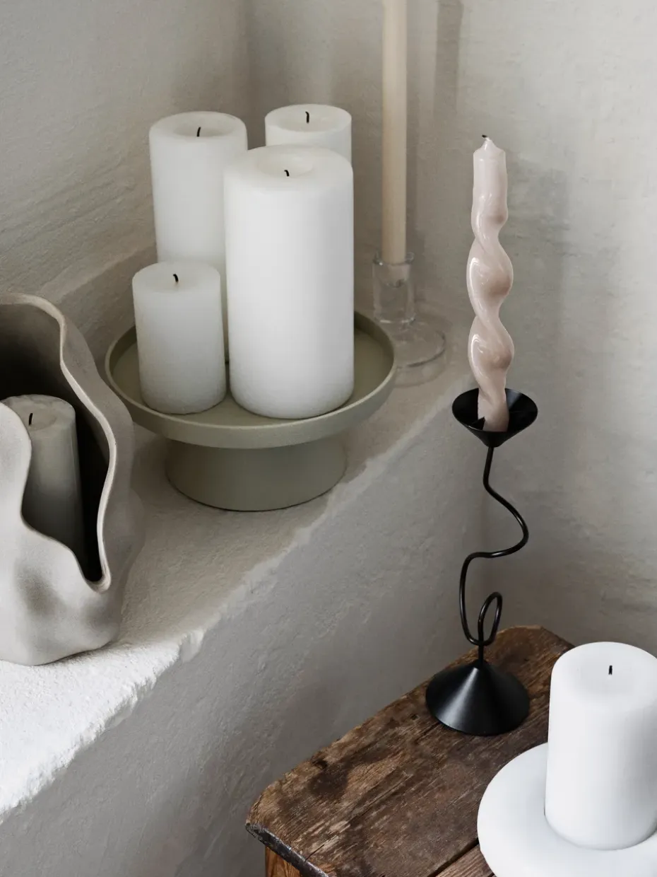 Candelabro Selma 26,5 cm, Black