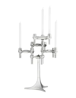 Candelabro STOFF Nagel BMF, cromo