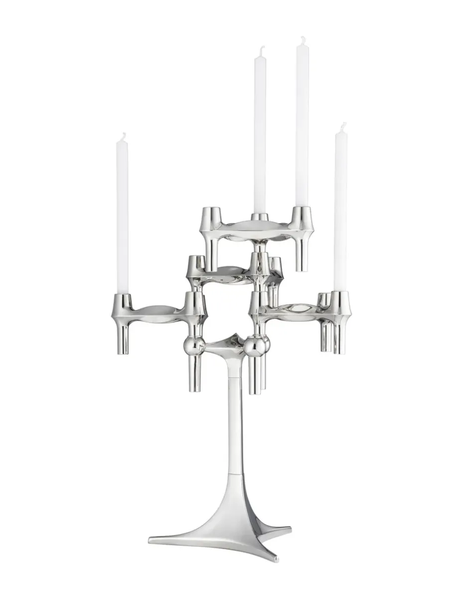 Candelabro STOFF Nagel BMF, cromo