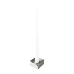 Candelabro STOFF Nagel reflect large 3,2 cm, Cromo cepillado