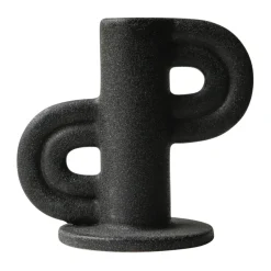 Candelabro Swirl Slide, Black