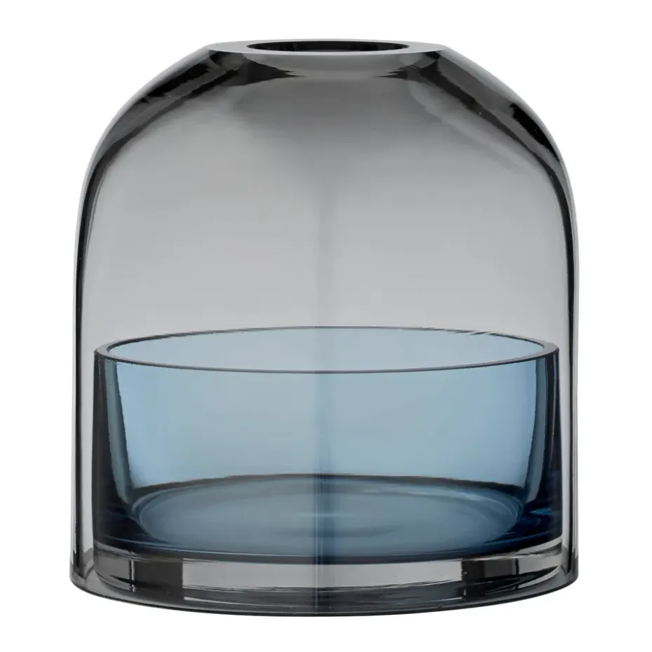 Candelabro Tota, negro-azul marino