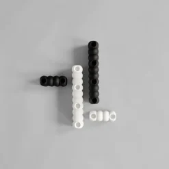 Candelabro Tube Coffee, 11x35 cm