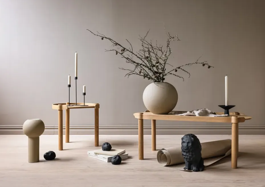 Candelabro Uma, Black