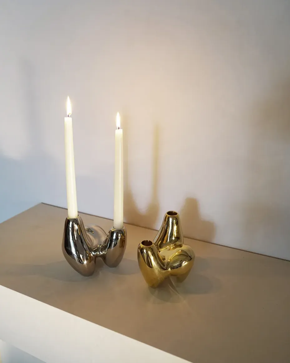 Candelabro Unity, Bronce