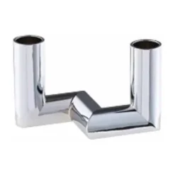 Candelabro Uyuni Matrix mini 2 brazos, Cromo