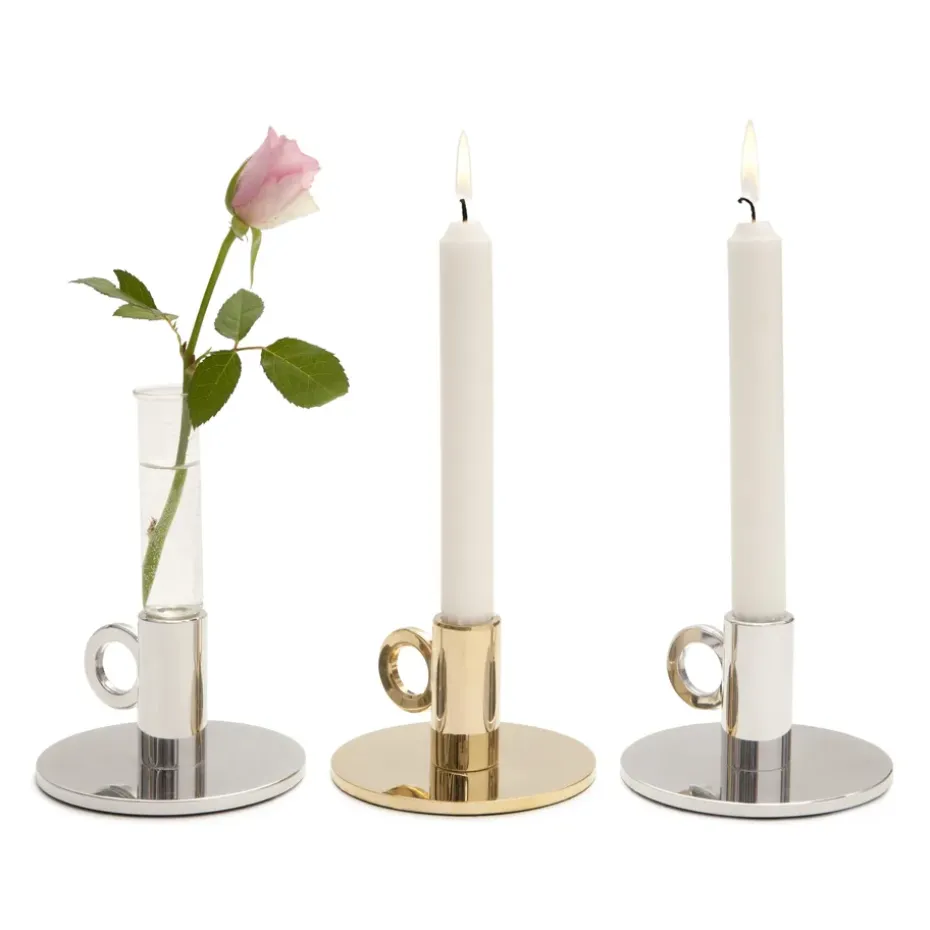 Candelabro Vesper, latón