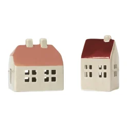 Casa decorativa Bo 2 piezas, Nut Brown