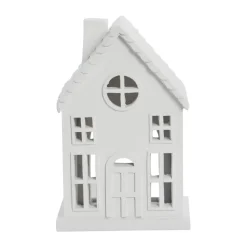 Casa decorativa Seholia 17 cm, White