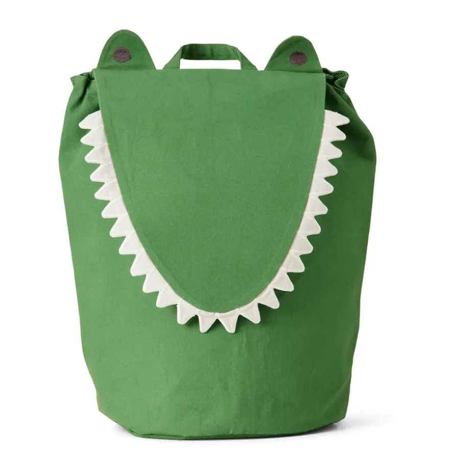 Cesta almacenaje Crocodile 30x50 cm, Artichoke green