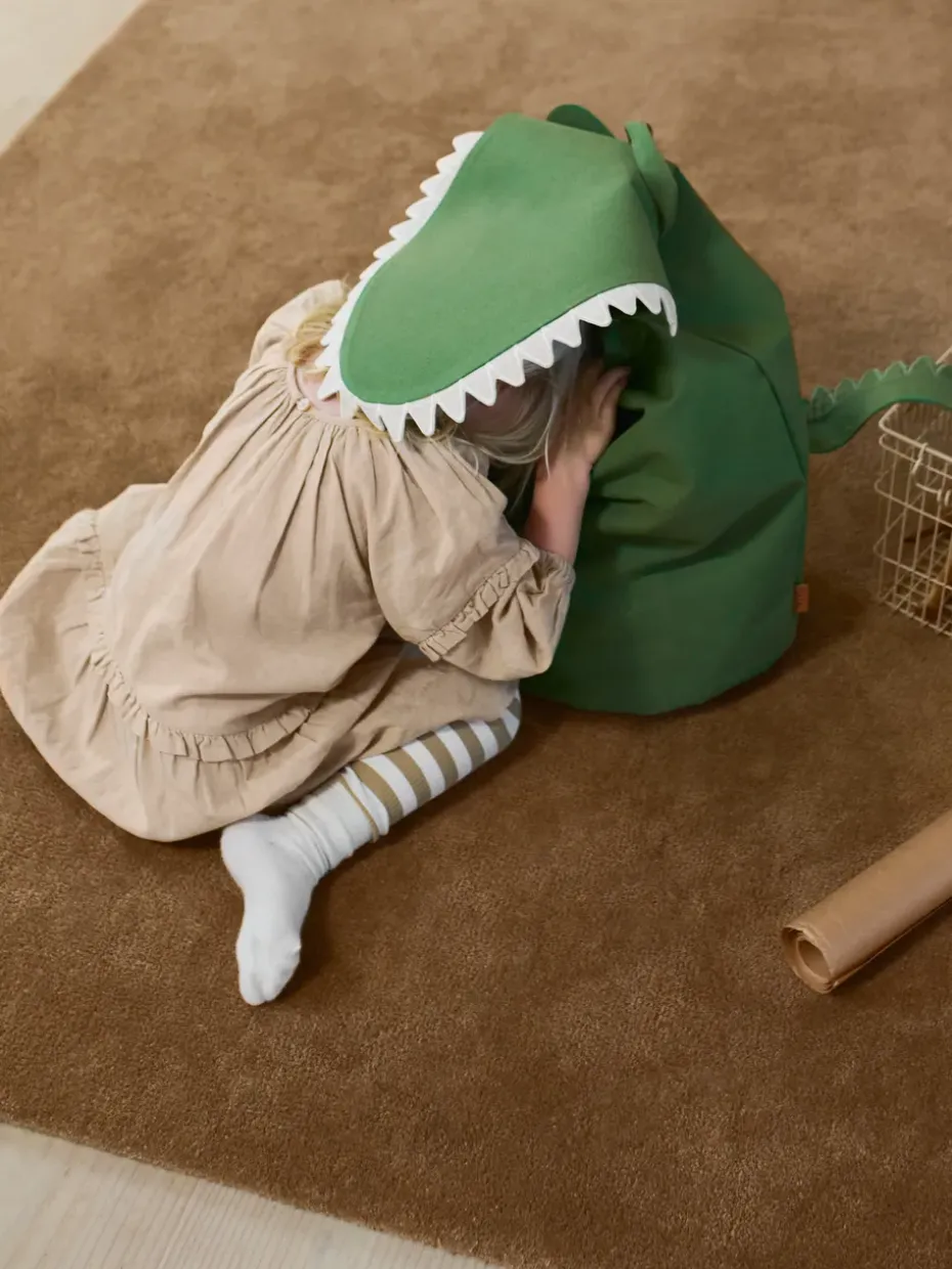 Cesta almacenaje Crocodile 30x50 cm, Artichoke green