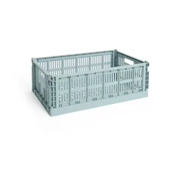 Cesta Colour Crate L 34,5x53 cm, Dusty blue