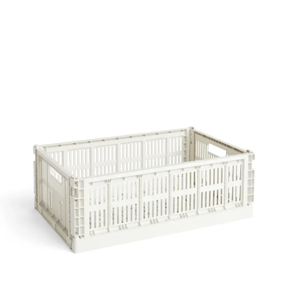 Cesta Colour Crate L 34,5x53 cm, Off-white