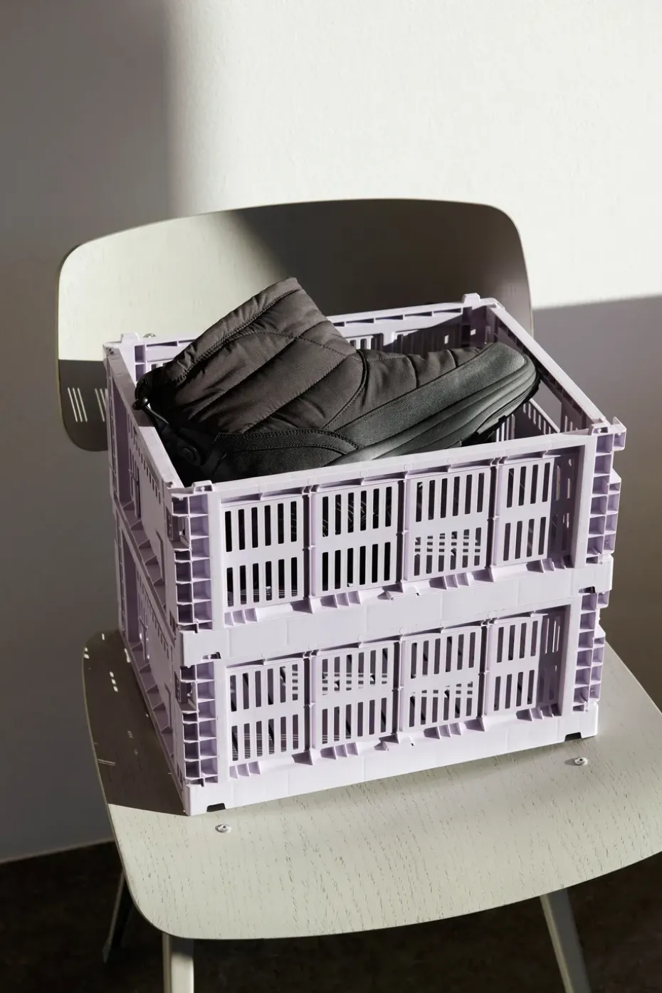 Cesta Colour Crate M 26,5x34,5 cm, Lavender