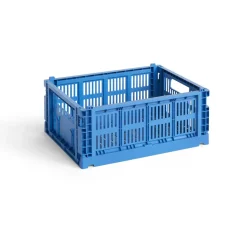Cesta Colour Crate M 26,5x34,5 cm, Electric blue