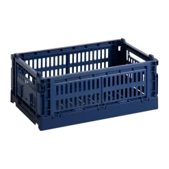Cesta Colour Crate S 17x26,5 cm, Dark blue
