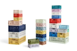 Cesta Colour Crate S 17x26,5 cm, Dusty blue