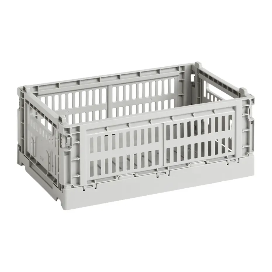 Cesta Colour Crate S 17x26,5 cm, Light grey
