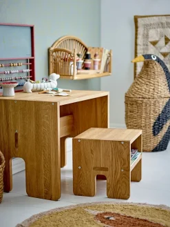 Cesta con tapa Tazia Ø37x69 cm, Negro