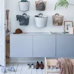 Cesta de alambre Korbo Bin 16, acero resistente a los ácidos