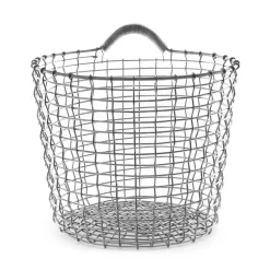 Cesta de alambre Korbo Bin 16, acero galvanizado